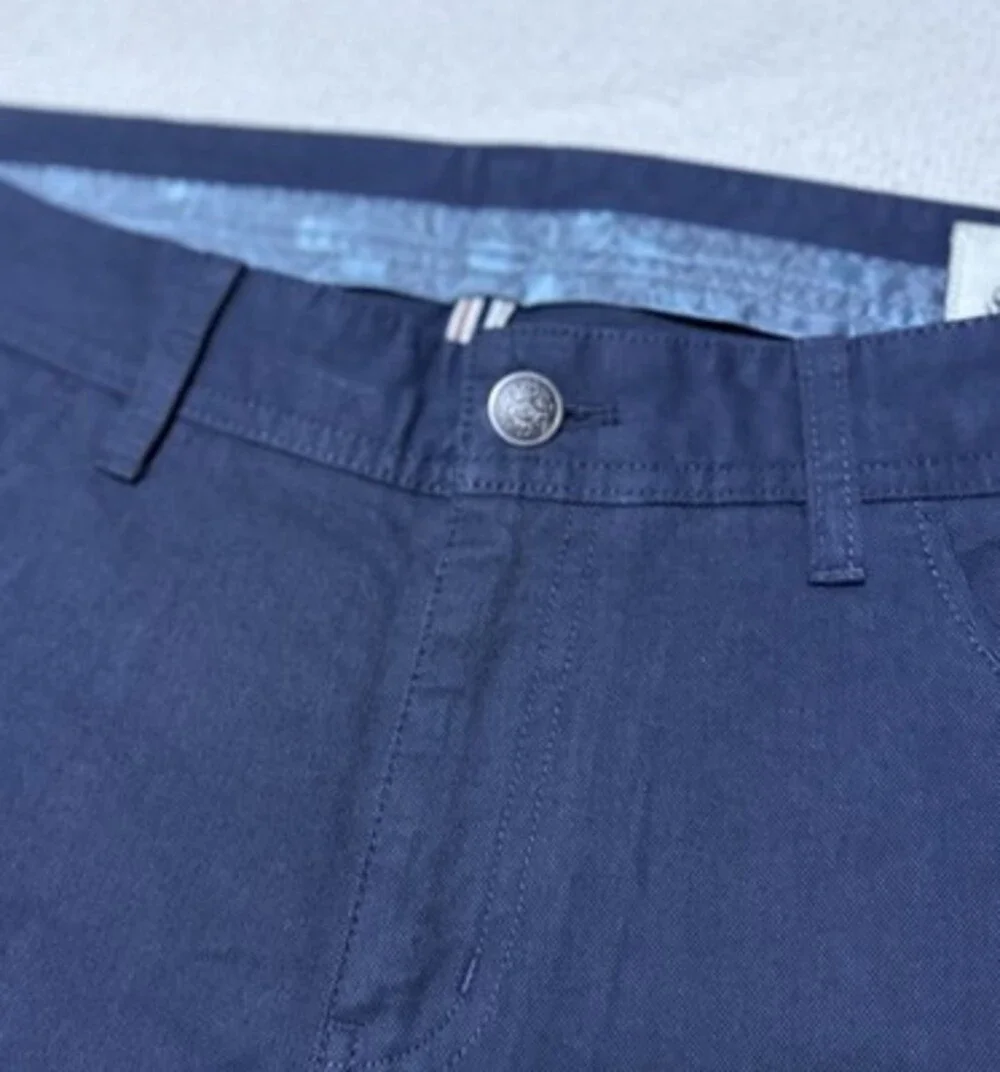 English Laundry Walker Men's Blue Pants 34x32 Straight Leg Cotton Casual Chinos